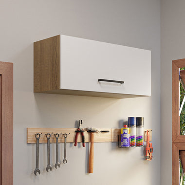 Gabinete Superior de Almacenamiento para Garaje Multiuso 80 cm