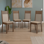 Kit de 4 Sillas de Comedor 4280
