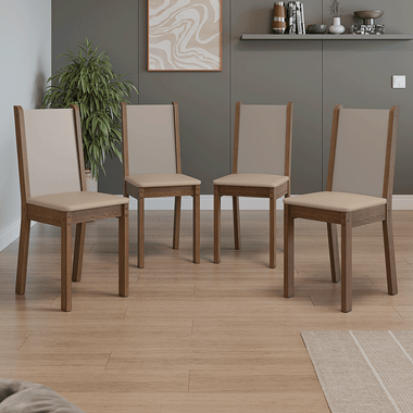 Kit de 4 Sillas de Comedor 4291