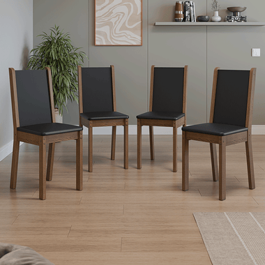 Kit de 4 Sillas de Comedor 4291