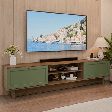 Centro de Entretenimiento Mesa para TV Vik Hasta 80 Pulgadas