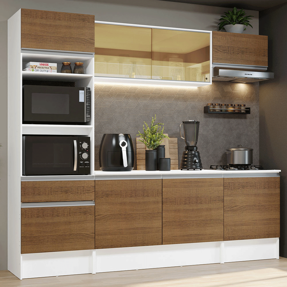 Cocina Integral Diamante 2.40 m con Encimera