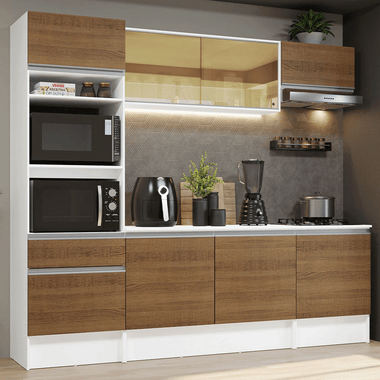 Cocina Integral Diamante 2.40 m con Encimera