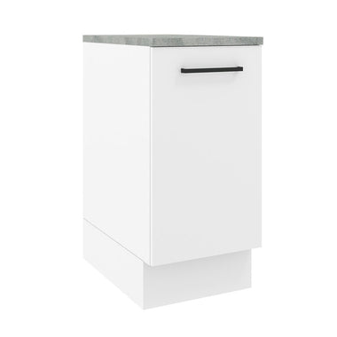 Mueble de Cocina Bajo Agata 35 cm 1 Puerta Blanco