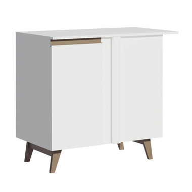 Mueble de Cocina Bajo de Esquina Reims 1 Puerta Blanco