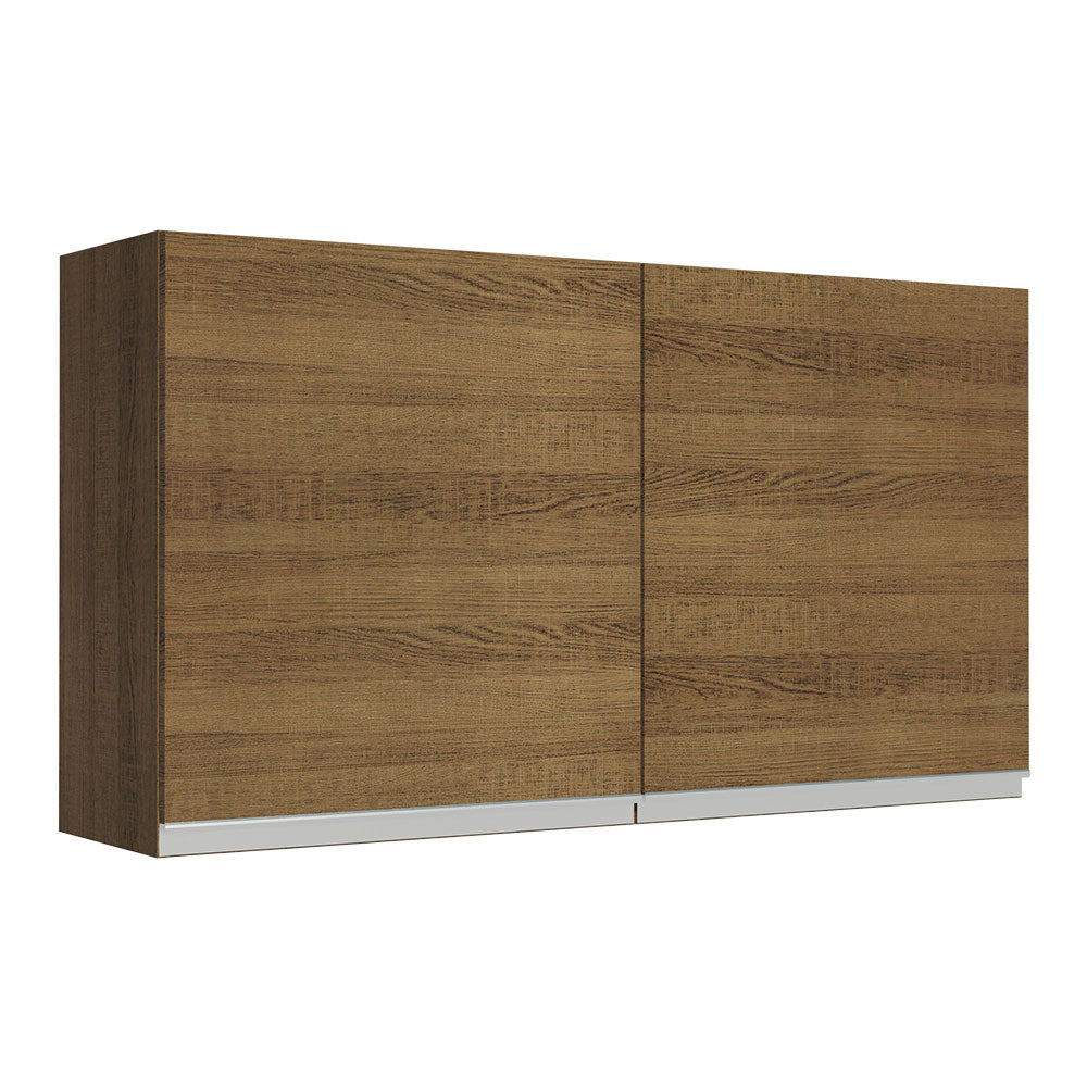 Mueble de Cocina Superior Glamy 1.20 Metros 2 Puertas Marrón