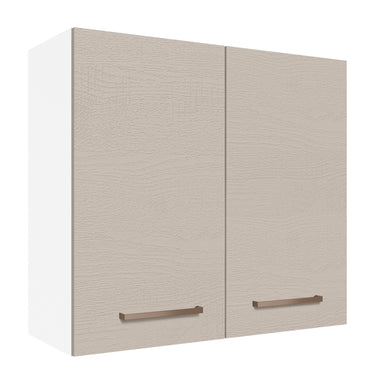 Mueble de Cocina Superior Agata 70 cm 2 Puertas Blanco/Crema