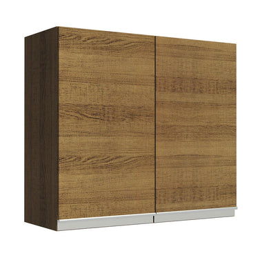 Mueble de Cocina Superior Glamy 70 cm 2 Puertas Marrón