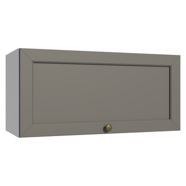 Mueble de Cocina Superior Vik 70 cm 1 Puerta Abatible Blanco/Gris