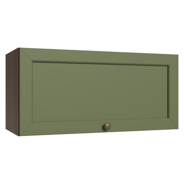 Mueble de Cocina Superior Vik 70 cm 1 Puerta Abatible Marrón/Verde