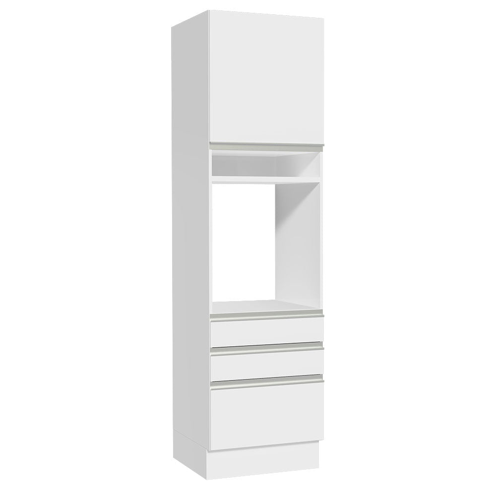 Mueble de Cocina para Hornos Glamy 60 cm Blanco