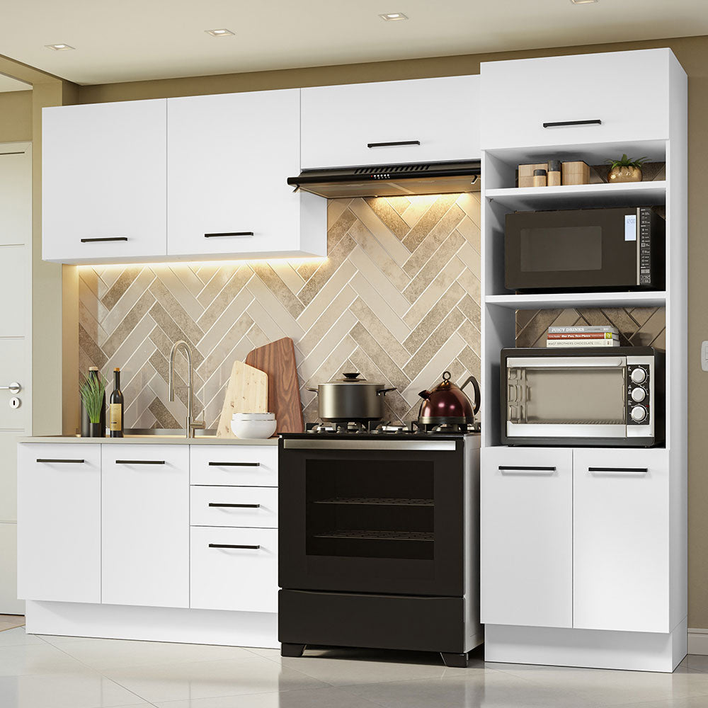 Cocina Integral Agata 2.70 Metros Blanco 08
