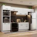 Cocina Integral Agata 3.50 Metros Blanco 01