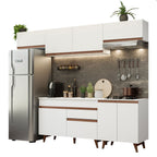 Cocina Integral Reims 2.60 m con Encimera Blanco 10