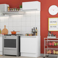 Kit Mueble de Cocina Superior y Mueble Bajo Topazio 60 cm
