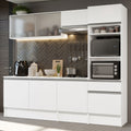Cocina Integral Topazio 2.40 Metros con Encimera Blanco 05