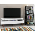 Centro de Entretenimiento para TV Londres + Mueble Estante Librero