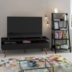 Centro de Entretenimiento para TV Londres + Mueble Estante Librero