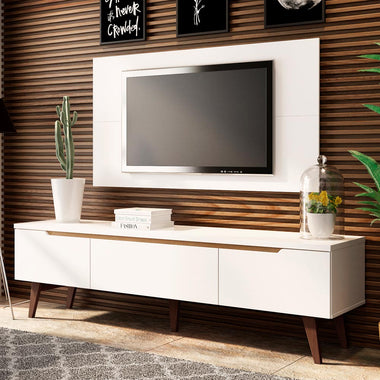 Centro de Entretenimiento para TV Reims Mesa y Panel Hasta 55 Pulgadas