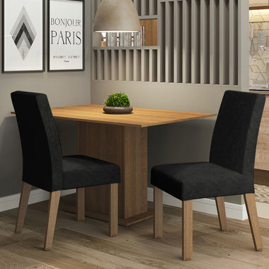 Juego de Comedor Manu con 2 Sillas Oxford