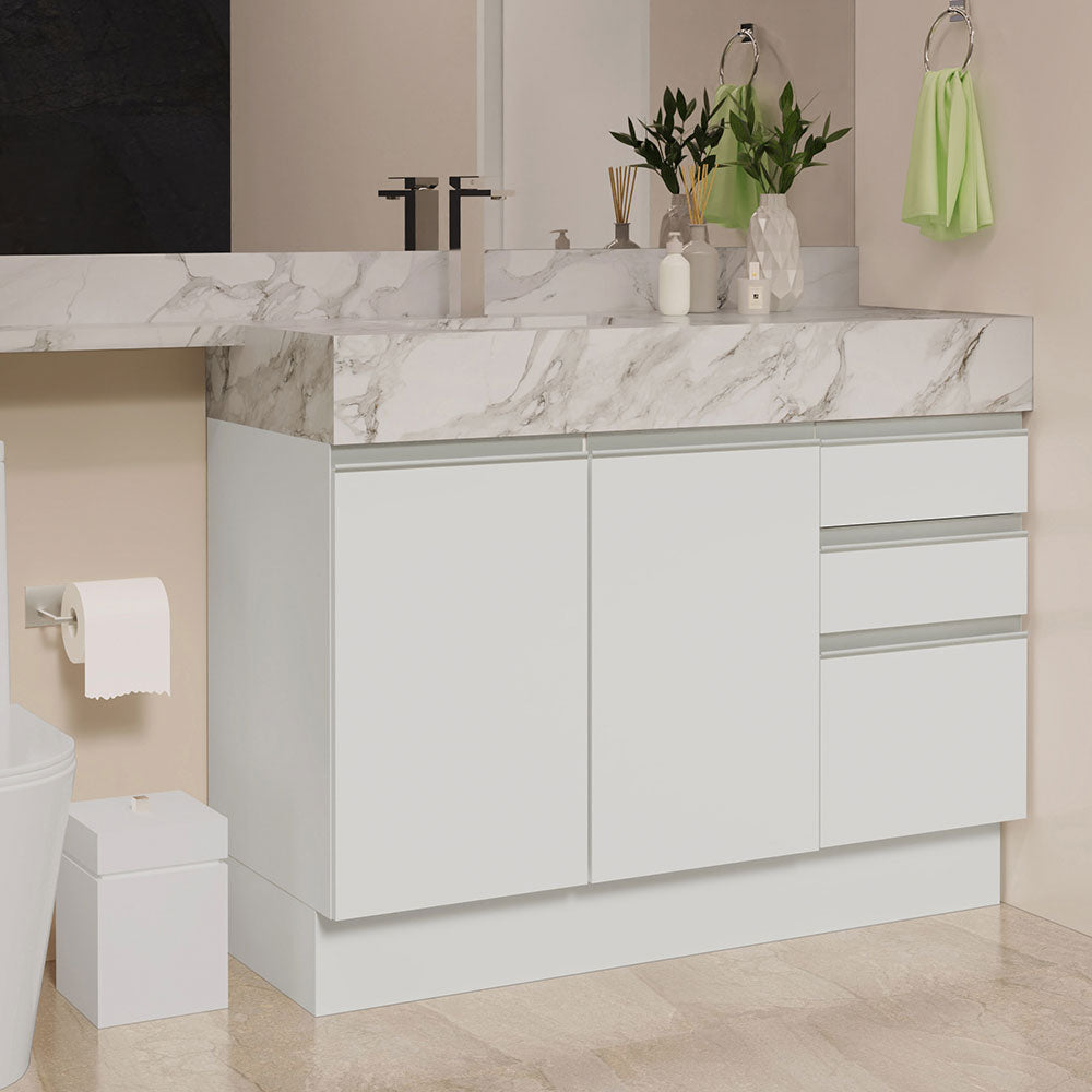 Mueble para Baños 120 cm 2 Puertas 3 Cajones