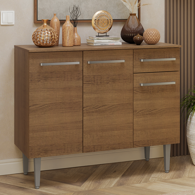 Buffet Aparador Vajillero Madesa 105 cm Marrón
