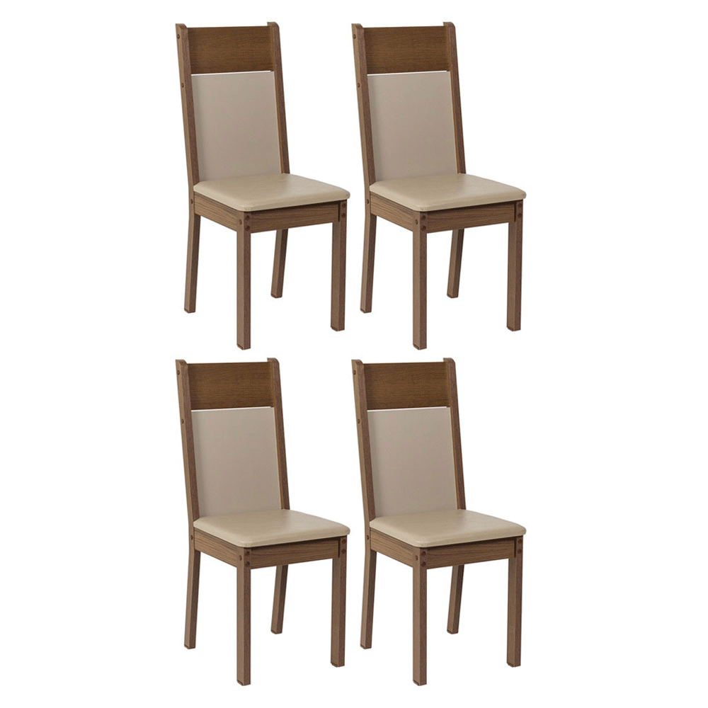 Kit de 4 Sillas de Comedor 4280