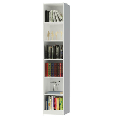 Mueble Estante Librero con 6 Niveles Blanco