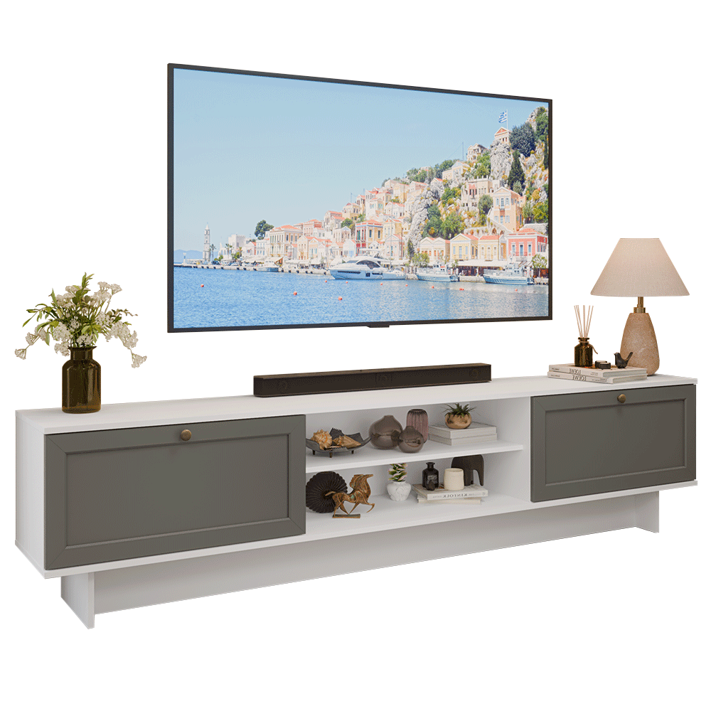 Centro de Entretenimiento Mesa para TV Vik Hasta 80 Pulgadas