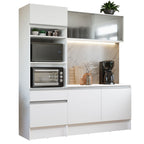 Cocina Integral Topazio 1.80 m con Encimera Blanco