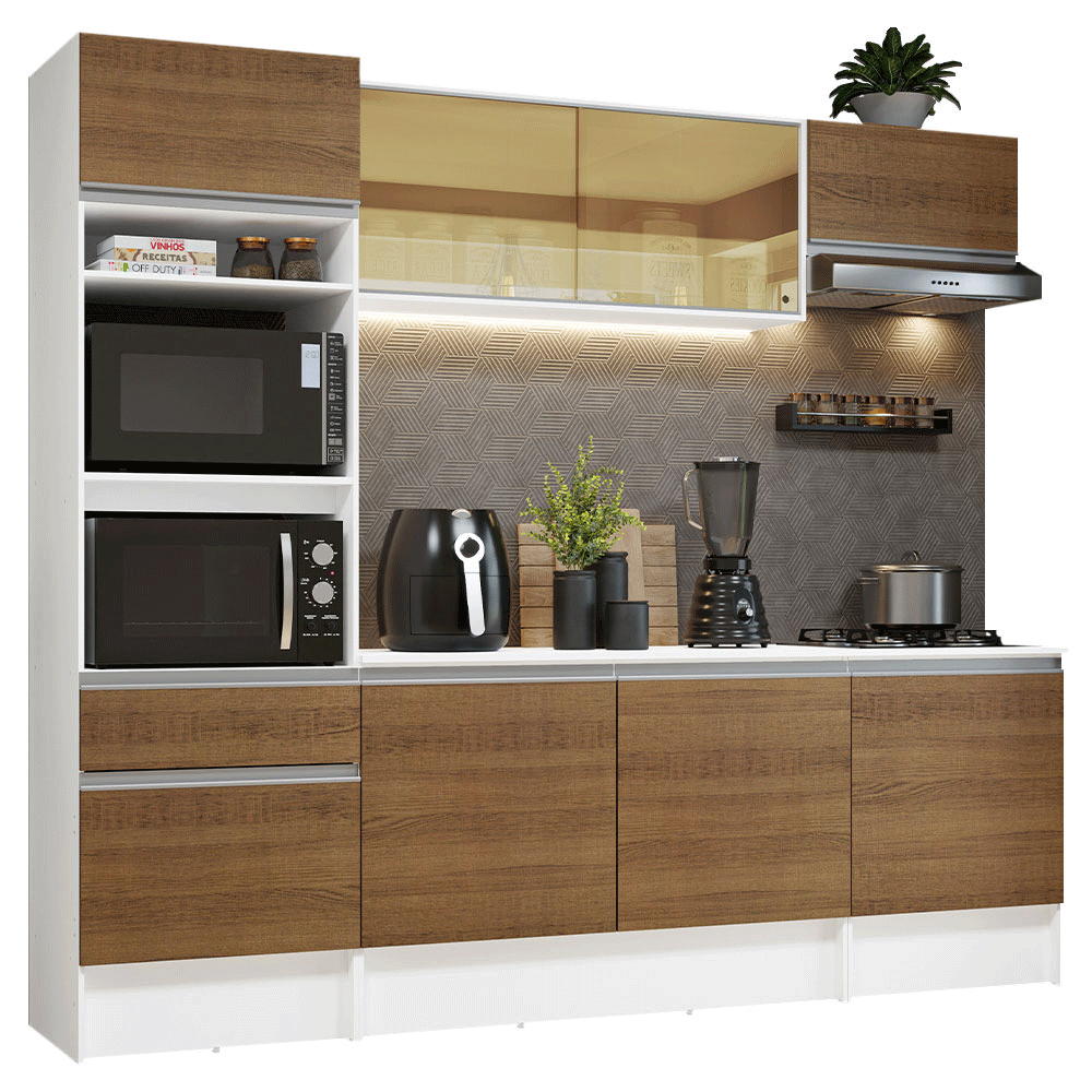 Cocina Integral Diamante 2.40 m con Encimera