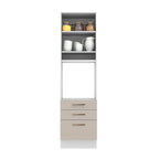 Mueble de Cocina para Hornos Agata 60 cm Blanco/Crema