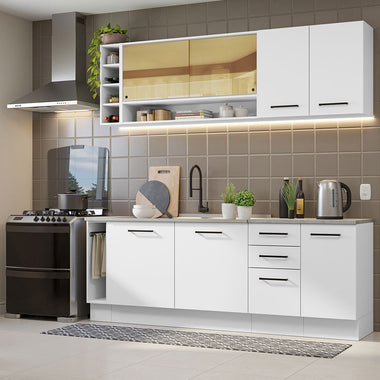 Cocina Integral Agata Thêmis 2.20 Metros Blanco