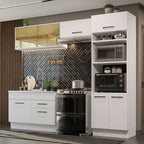 Cocina Integral Agata 2.70 Metros Blanco 05