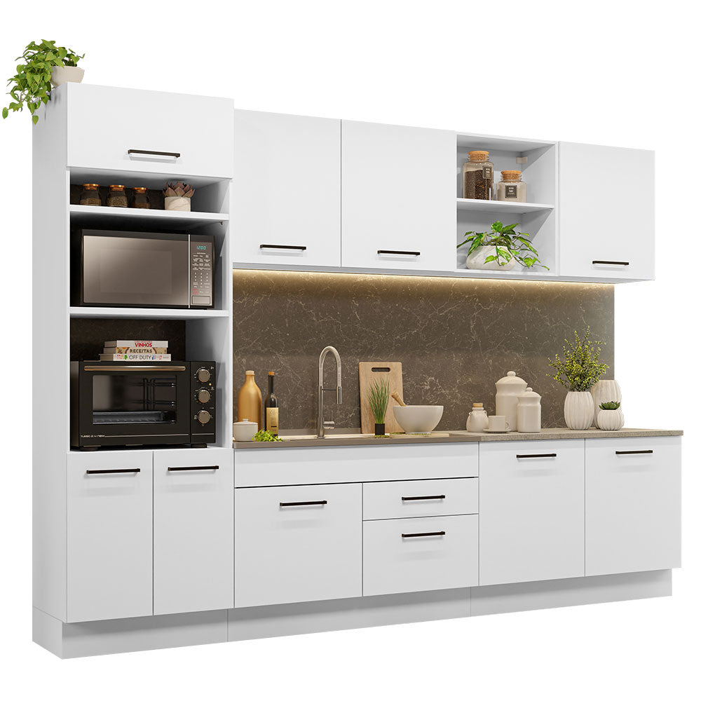 Cocina Integral Agata 3.10 Metros Blanco 02