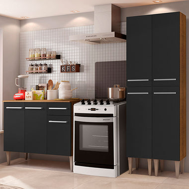 Cocina Integral Emilly Front 1.70 Metros 02