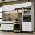 Cocina Integral Reims 2.60 m con Encimera Blanco 09