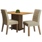 Juego de Comedor Tainá con 2 Sillas