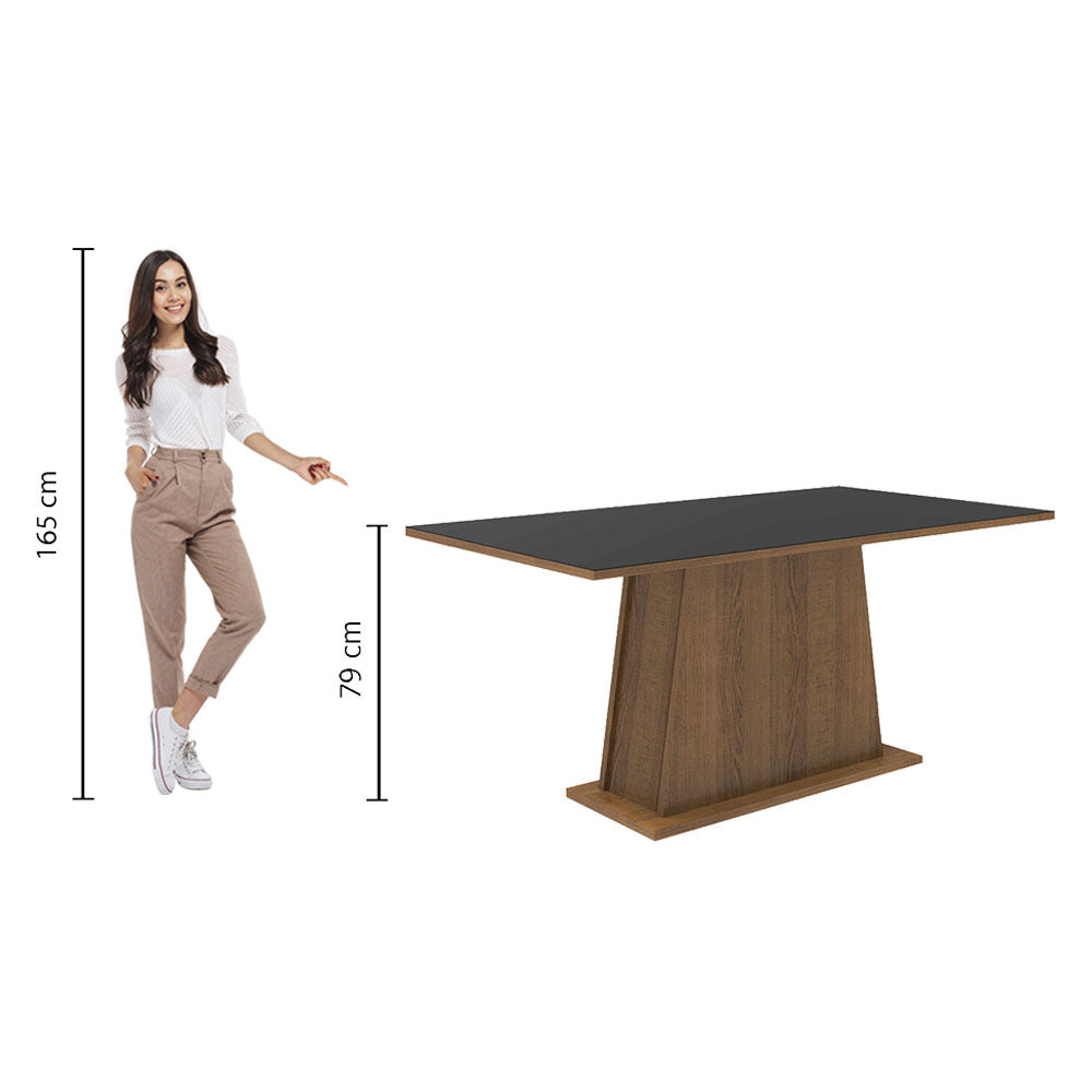 Mesa de Comedor Rectangular 6 Puestos