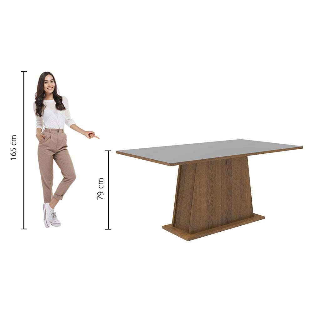 Mesa de Comedor Rectangular 6 Puestos