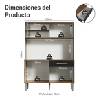 Mueble de Cocina Compacta Life 1.20 Metros
