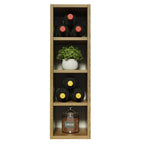 Mueble de Cocina Superior Portabotellas Glamy 4 Nichos 20 cm