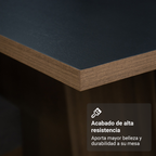 Mesa de Comedor Rectangular 6 Puestos