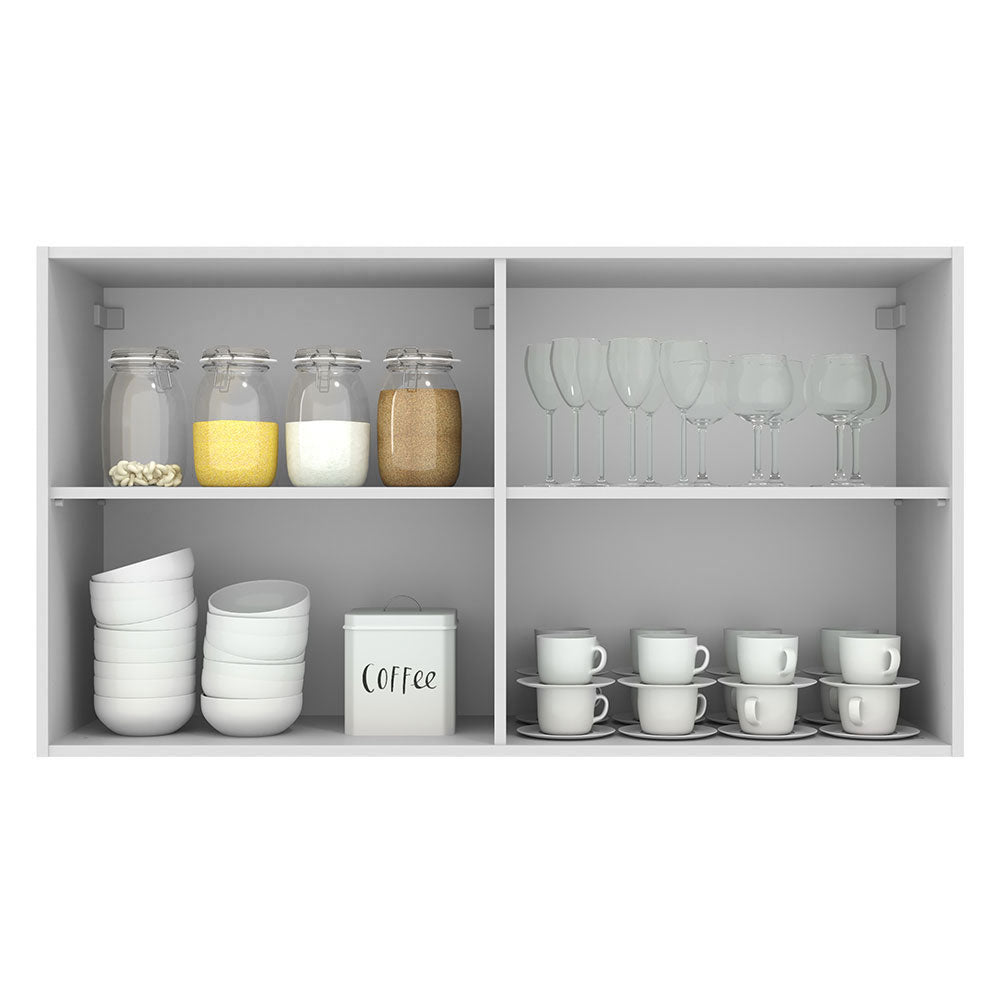 Mueble de Cocina Superior Agata 1.20 Metros 2 Puertas Blanco