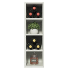 Mueble de Cocina Superior Portabotellas Acordes 4 Nichos 20 cm
