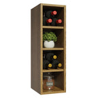 Mueble de Cocina Superior Portabotellas Glamy 4 Nichos 20 cm