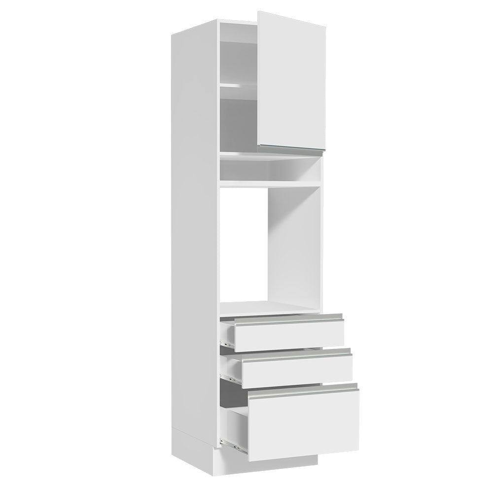 Mueble de Cocina para Hornos Glamy 60 cm Blanco