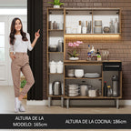 Cocina Integral Emilly 1.40 Metros 06