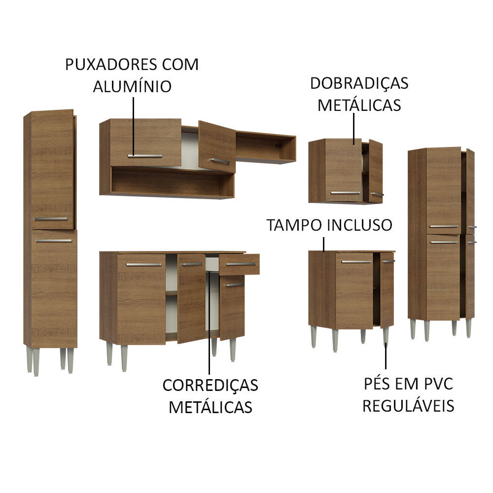 Cocina Integral Emilly 3.25 Metros 02