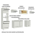 Cocina Integral Diamante 3.00 m con Encimera Blanco
